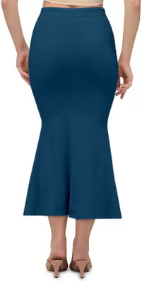 FABVIO PLUS PET-BLUMULTI Lycra Blend Petticoat(L)