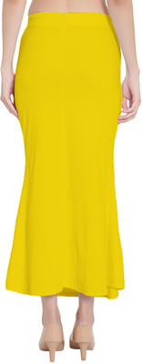 Chandan Tex Fab CTF-P-Yellow Lycra Blend Petticoat(3XL)