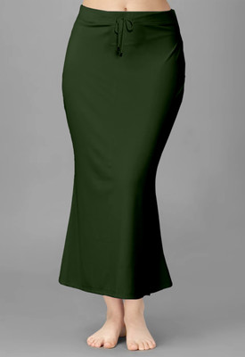 Trendmalls TM-P001-Mehndi-XXL Lycra Blend Petticoat(XXL)