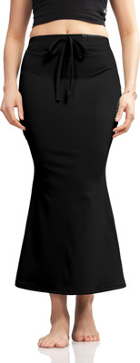 SHAYONAM PTC-BLACK-LONG01 L NEWCAST Lycra Blend Petticoat(L)