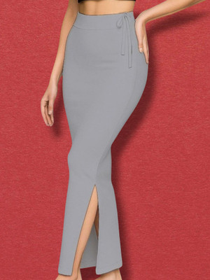 DSV ENTERPRISES Shapeware Light Grey M0028 Lycra Blend Petticoat(M)