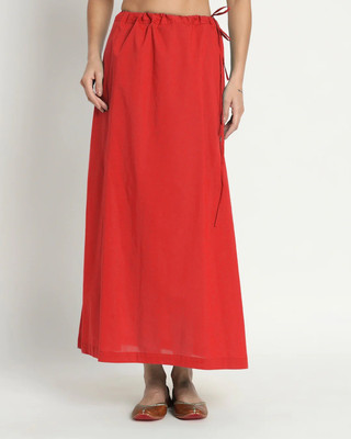 ANANT CREATION SP_CLASSIC_RED_S Pure Cotton Petticoat(S)