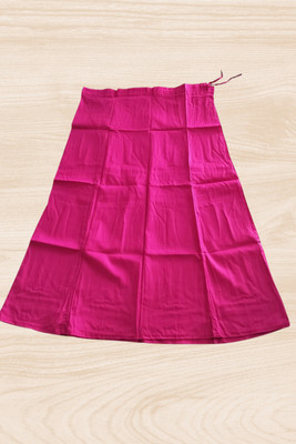 FMTrendsPassion COTTONSAREEPETTICOAT-BLACK Pure Cotton Petticoat(Free)