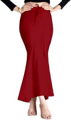 Ozberk Creation AMZX.._Maroon _XXL_ sareeAMZX.. shapewear petticoat Lycra Blend Petticoat(XXL)