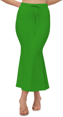 Mehrang FISH_GREEN_M Nylon Blend Petticoat(M)