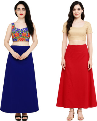 IGNOTO FKD_PTCT-BLU_RED/ Cotton Blend Petticoat(Free)