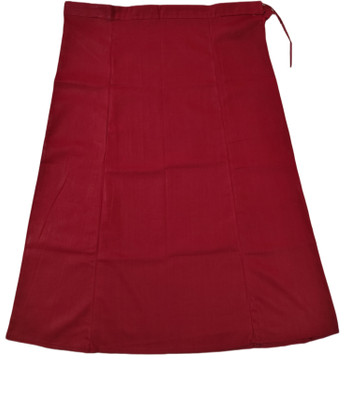 S A Textile XXL_MAROON_PETTICOAT Pure Cotton Petticoat(XXL)