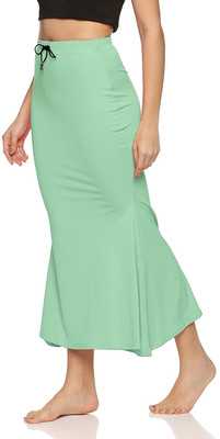Woo THiNG Sari Shapewear in solid color Lycra Blend Petticoat(M)