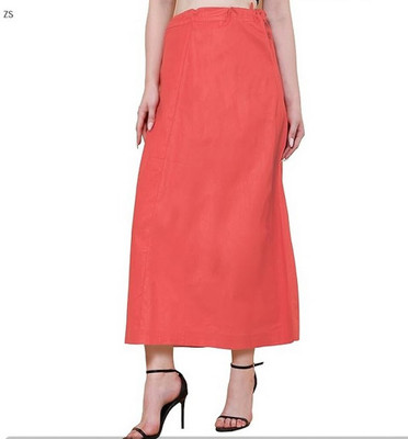ZIAFASHION Pink PURE COTTON@RY7 Pure Cotton Petticoat(Free)