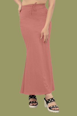 Ozberk Creation dp.._Fish_peach_XL_Saree Shapewear shapewear petticoat For women Lycra Blend Petticoat(XL)