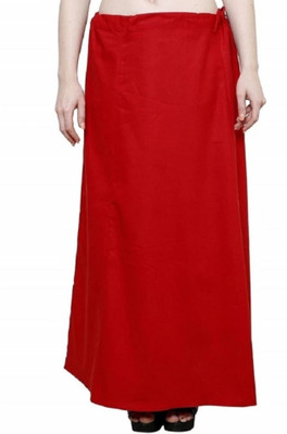 kkk FASHION Red colour Pure cotton petticoat for women Pure Cotton Petticoat(XL)