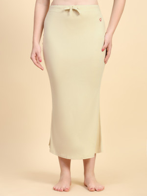 Trendmalls New.P01-Beige Lycra Blend Petticoat(M)