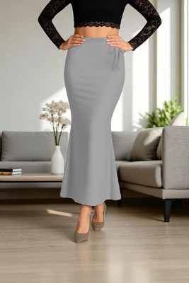 DSV ENTERPRISES Shapeware Light Grey M002 Lycra Blend Petticoat(S)