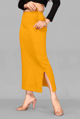 CuisineX saree shapewear Lycra Blend Petticoat(L)