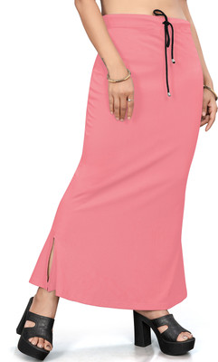 Leeza Store LZSHPWR-ONIONPINK-XL Lycra Blend Petticoat(XL)