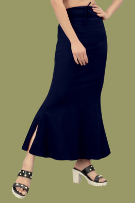 keshav piya fab F1_Fish_Navy Blue_S_Saree Shapewear shapewear petticoat For Women Lycra Blend Petticoat(S)