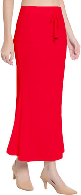 Chandan Tex Fab CTF-P-Red Lycra Blend Petticoat(S)