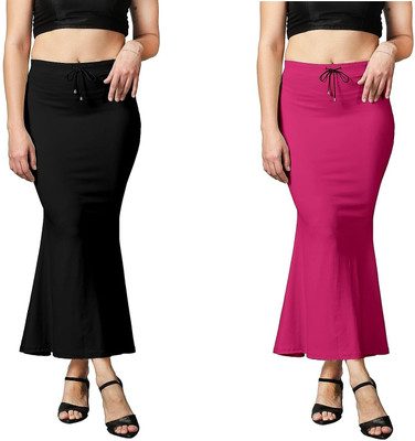 Woo THiNG Simple Color Shapewear Lycra Blend Petticoat(Free)