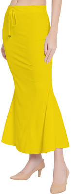 Chandan Tex Fab CTF-P-Yellow Lycra Blend Petticoat(XL)