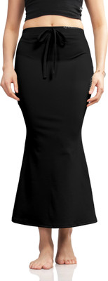 KANISHTHA SS100BlackXL Lycra Blend Petticoat(XL)