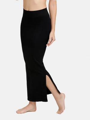 VDIHATA FASHION Black Color Stretchable Saree Fishcut Shapewear Petticoat Under Skirt For Women Lycra Blend Petticoat(M)