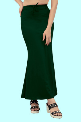SANDIAM SALES f.ul.._Fish_Dark Green_XXL_Saree Shapewear shapewear petticoat For Women Lycra Blend Petticoat(XXL)