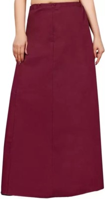 Rf Fashion Maroon petticoat Pure Cotton Petticoat(XL)