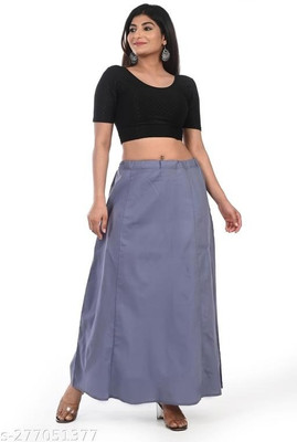 WOLISQ Chaya cotton Pure Cotton Petticoat(Free)