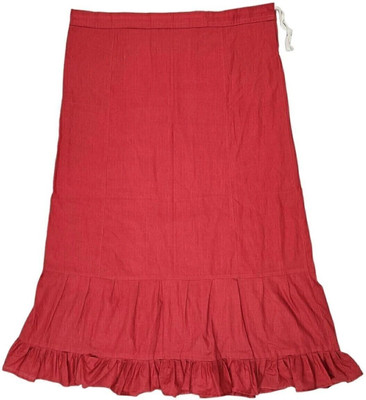 Belizs Crimson Pure Cotton Petticoat(XXL)