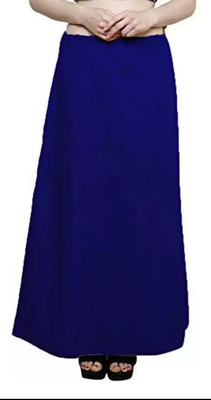 AMT Fashion Navy blue petticoat Pure Cotton Petticoat(Free)