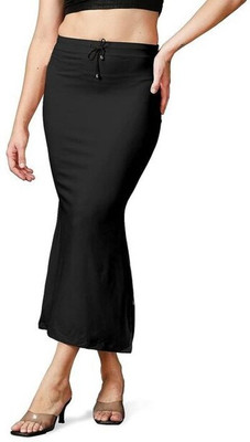 VDIHATA FASHION Black Color Lycra Blend Smooth Curve Fish Cut Shapewear Petticoat For Women Lycra Blend Petticoat(XL)