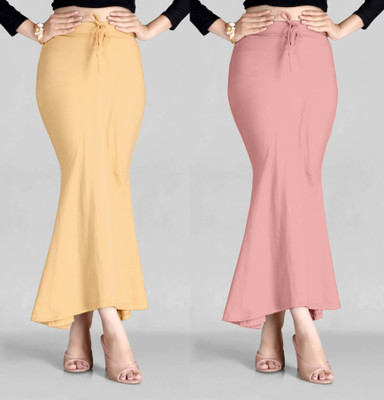 HOC 121-BEIGE-COMBO-PTCT-PEACH-BEIGE-XL Lycra Blend Petticoat(XL)