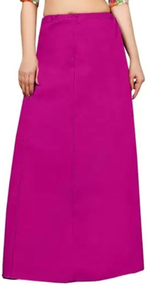 FCR FASHION Pink colour Pure cotton petticoat Pure Cotton Petticoat(Free)