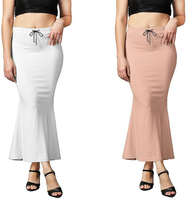Woo THiNG Simple Color Shapewear Lycra Blend Petticoat(Free)