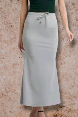 The Stanch Shapeware Light Grey MT0093 Lycra Blend Petticoat(S)