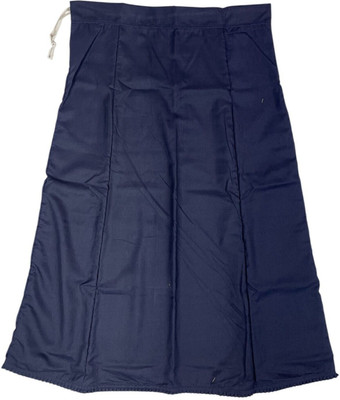 Belizs Lizzy Bizzy Tealish Blue Cotton Viscose Blend Petticoat(XL)