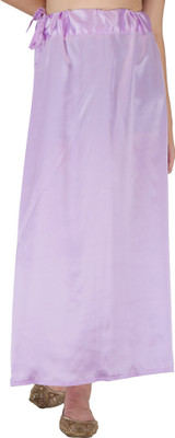 YMS LIGHTLAVENDERSATINSTRAIGHTFIT Satin Blend Petticoat(XL)