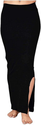 VDIHATA FASHION Black Stretchable Fish Cut Saree Shapewear Lycra Petticoat For Women Lycra Blend Petticoat(S)