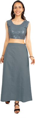 pickeazy Grey Free Pure Cotton Petticoat(Free)