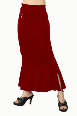 house of common FAST_Fish_Red_L_Saree Shapewear shapewear petticoat For women Lycra Blend Petticoat(L)