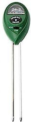 Real Instruments Soil Test Kit, 3-in-1 Soil Tester pH Moisture Meter Plant Water Light Tester pH Testers