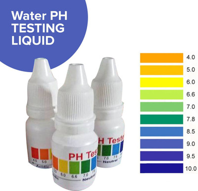Alkline pH testing liquid solution kit for testing water Ph Test Strip(5 - 10)