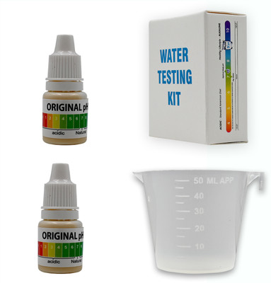 bioway PH Water Testing Solution Kit Liquid Drops for Testing Any Water Ph Test Strip(1 - 14)