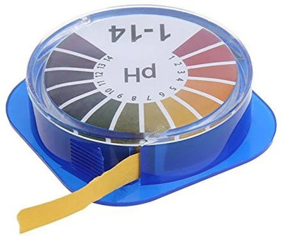 GoodsBazaar 5 Meter PH Test Strips Acid Test Paper Water Litmus Testing Kit Ph Test Strip(1 - 14)