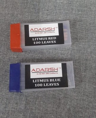 Apex Labs LITMUS PAPER RED & BLUE Ph Test Strip(0 - 14)