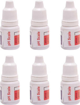 Parijata ph drop for ph testing, ph liquid water testing with ph color chart (5 ml) - 6pc Ph Test Strip(4 - 11)
