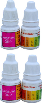 bioway 2SET OF PH & ORP TESTING SOLUTION KIT LIQUID DROPS FOR TESTING RO/ANY WATER BY SELF Ph Test Strip(4 - 11)