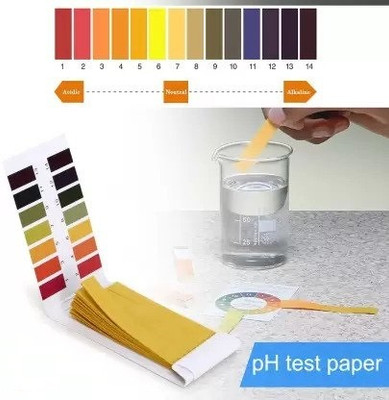 CISCA PH paper strip (UNIVERSAL INDICATOR PAPER) [80 Leaves] Ph Test Strip(1 - 14)