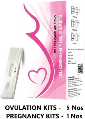 WebMedia | Know Fertile Days | Home Conception Planning | 5-Ovulation Kit & 1-Preg Test| Ph Test Strip(6 - 9)