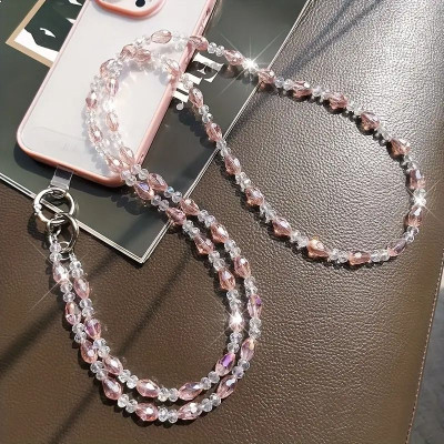 DAREBYGOLDENERA PINK CAPSULEEE Phone Charm(PINK WHITE)